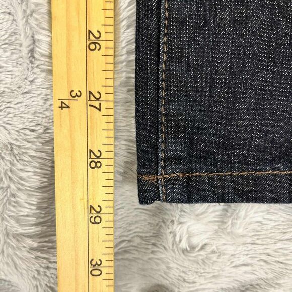 Style & Co Jeans Women 16S Bootcut Dark Wash Stretch Denim Mid Rise Western Boho - Picture 7 of 8